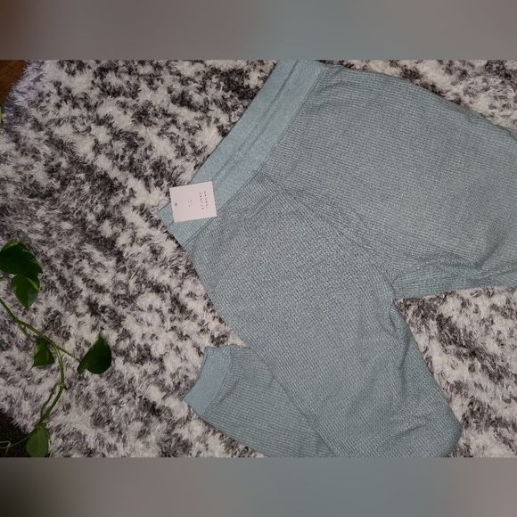 Lauren Conrad Mint color Jogger Leggings - Picture 3 of 5